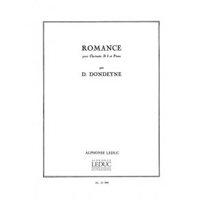Désiré Dondeyne: Romance (Clarinet & Piano)