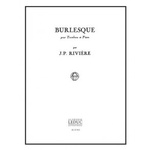 Jean-Pierre Rivière: Burlesque (Trombone & Piano)