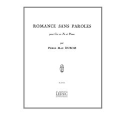 Pierre Max Dubois: Romance sans Paroles (Horn & Piano)