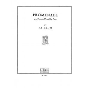 François Julien Brun: Promenade (Trumpet & Piano)