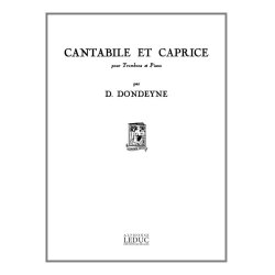 D&eacute;sir&eacute; Dondeyne: Cantabile et Caprice (Trombone & Piano)
