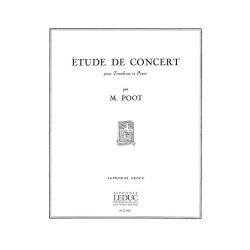 Marcel Poot: Etude de Concert (Trombone & Piano)