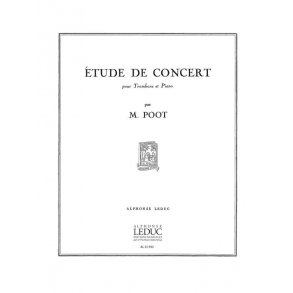 Marcel Poot: Etude de Concert (Trombone & Piano)