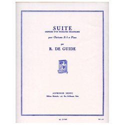 Richard de Guide: Suite inspir&eacute;e d'un Folklore imaginaire Op.32, No.1 (Clarinet & Piano)