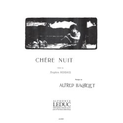 Alfred Bachelet: Ch&egrave;re Nuit (Mezzo-Soprano Voice)