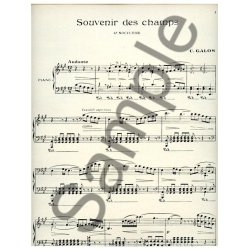 Marie-C&eacute;cile Galos: Souvenir des Champs (Piano solo)