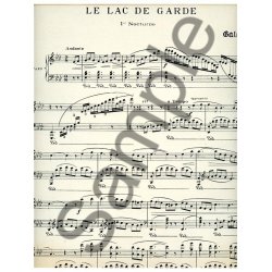 Marie-C&eacute;cile Galos: Le Lac de Garde (Piano solo)