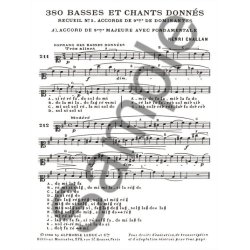 Henri Challan: 380 Figured Bass Exercises (5b)
