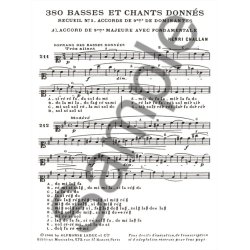 Henri Challan: 380 Figured Bass Exercises (5b)