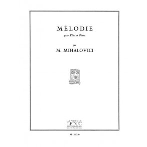 Marcel Mihalovici: Mélodie (Flute & Piano)