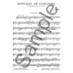Georges Alary: Morceau de Concours (Trumpet & Piano)
