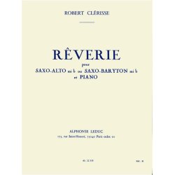 Robert Cl&eacute;risse: R&ecirc;verie (Saxophone-Alto & Piano)