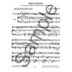 Robert Cl&eacute;risse: R&ecirc;verie (Saxophone-Alto & Piano)