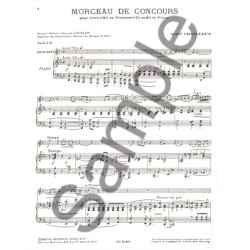 Andr&eacute; Chailleux: Morceau de Concours (Trumpet & Piano)