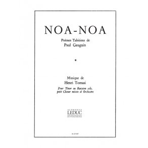 Henri Tomasi: Noa-Noa (Choral-Mixed a cappella)