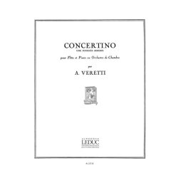 Antonio Veretti: Concertino (Flute & Piano)