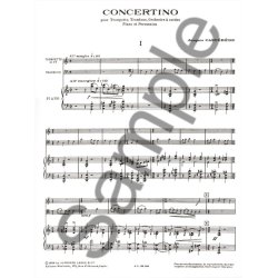 Jacques Cast&eacute;r&egrave;de: Concertino (Trio - Brass)