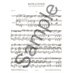 Pierre Gabaye: Sonatine (Clarinet & Piano)