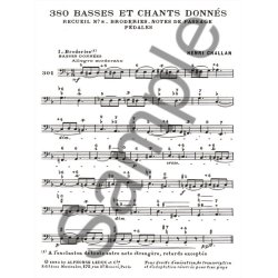 Challan 380 Basses Et Chants Donnes 8 Broderies Pass Pedal 8a Text Bk