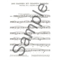 Henri Challan: 380 Figured Bass Exercises (9)