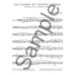 Henri Challan: 380 Figured Bass Exercises (9)