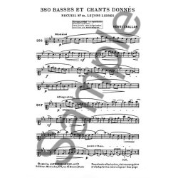 Challan 380 Basses Et Chants Donnes Vol 10 Chants Sur Notes 10a Voice