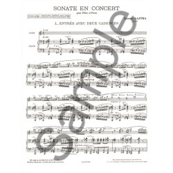 Laszlo Lajtha: Sonate en Concert Op.64 (Flute & Piano)