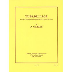 Pierre Gabaye: Tubabillage (Tuba and Piano)