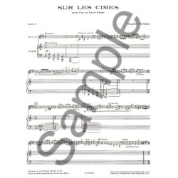 Eug&egrave;ne Bozza: Sur les C&icirc;mes (Horn & Piano)