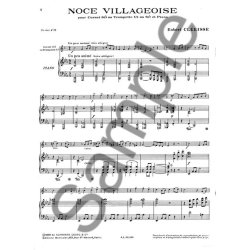 Robert Cl&eacute;risse: Noce villageoise (Trumpet & Piano)