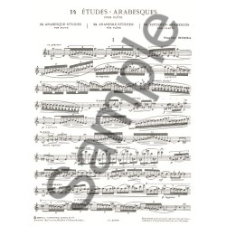 Eug&egrave;ne Bozza: 14 Etudes arabesques (Flute solo)