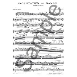 Pierre Max Dubois: Incantation et Danse (Flute solo)