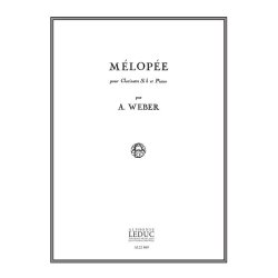 Alain Weber: M&eacute;lop&eacute;e (Clarinet & Piano)