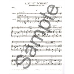 Morceau De Concours Tpt/Pno