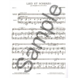 Morceau De Concours Tpt/Pno