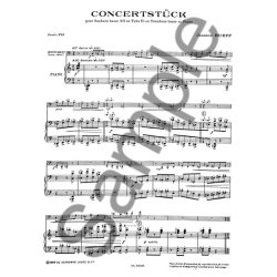 Jeanine Rueff: Concertst&uuml;ck (C or B flat) (Tuba & Piano)