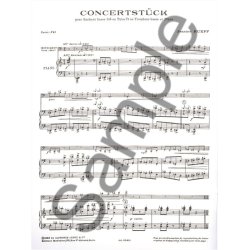 Jeanine Rueff: Concertst&uuml;ck (C or B flat) (Tuba & Piano)