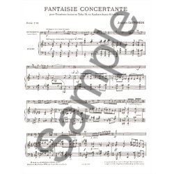 Jacques Cast&eacute;r&egrave;de: Fantaisie concertante (Tuba & Piano)
