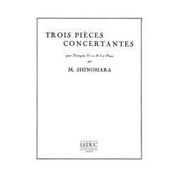 Makoto Shinohara: 3 Pi&egrave;ces concertantes (Trumpet & Piano)