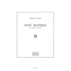 G&eacute;rard Victory: Suite rustique (Clarinet & Piano)