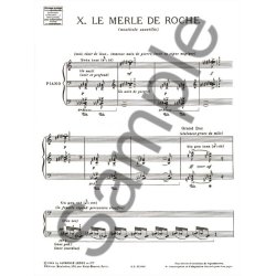 Olivier Messiaen: Catalogue d'Oiseaux - Volume 6 (Piano solo)