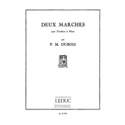 Pierre Max Dubois: 2 Marches (Trombone & Piano)