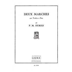 Pierre Max Dubois: 2 Marches (Trombone & Piano)