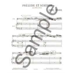 Henri B&uuml;sser: Pr&eacute;lude et Scherzo Op.35 (Flute & Piano)