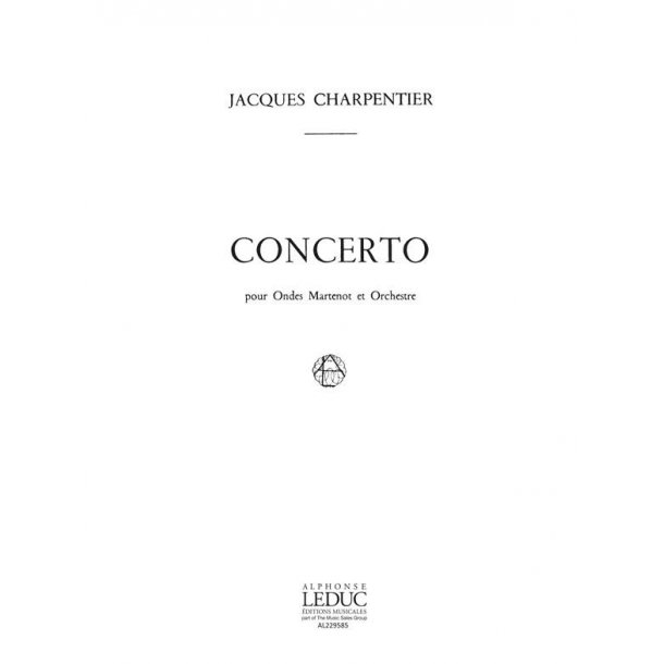 Jacques Charpentier: Concerto (Ondes Martenot & Orchestra)