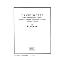 Henri Tomasi: Danse sacr&eacute;e (C or B flat) (Tuba & Piano)