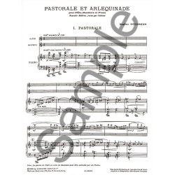 Eug&egrave;ne Goossens: Pastorale et Arlequinade (Trio - Woodwind)