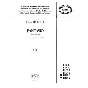 Robert Bariller: Fantasio (Bassoon & Piano)