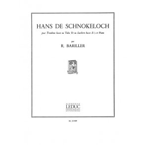 Robert Bariller: Hans de Schnokeloch (Tuba & Piano)