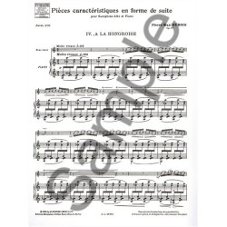 Pierre Max Dubois: Pi&egrave;ces Caract&eacute;ristiques Op.77 No.4 - A La Hongroise (Alto Saxophone/Piano)